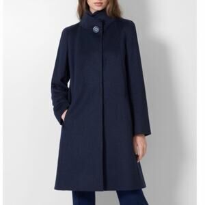 Cinzia Rocca Wool & Cashmere Coat NEW NWT sz12